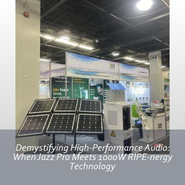 Demystifying High-Performance Audio: When Jazz Pro Meets 1000W RIPE­nergy Technology
